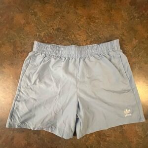 Adidas Mens Blue Ori Solid Swim Shorts With Pockets Size XL NWT